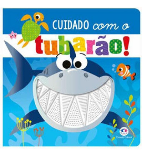 Cuidado Com O Tubarão, De Greening, Rosie. Editora Ciranda Cultural, Capa Mole Em Português
