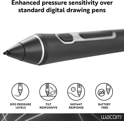 Lápiz Digital Pro 3d-kp505 Adecuado Para Wacom Graphics Draw