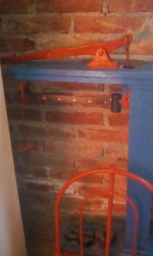 Balanza Bascula Para 500 Kg C /pesas Perfecto Funcionamiento