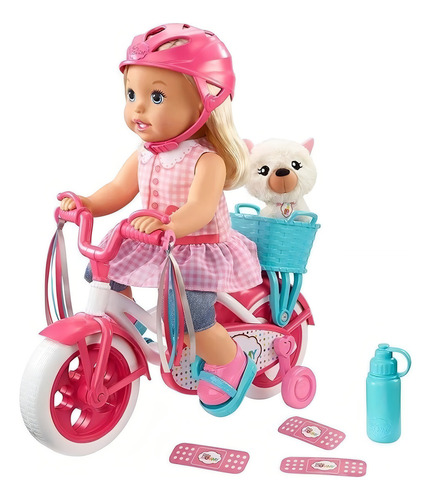 Little Mommy Muñeca Mi primer paseo Mattel FCN11