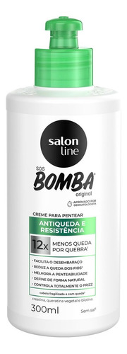 Salon Line Sos Bomba Antiqueda Creme Para Pentear 300ml