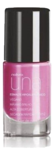 Natura Color Vegano Uñas Alta Cobertura Brillo Duradero Una Cor De Rosa