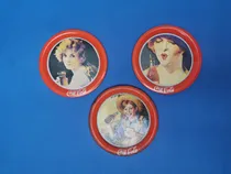 Comprar Posavasos Metalicos Coca Cola X 3 Uds.  1990