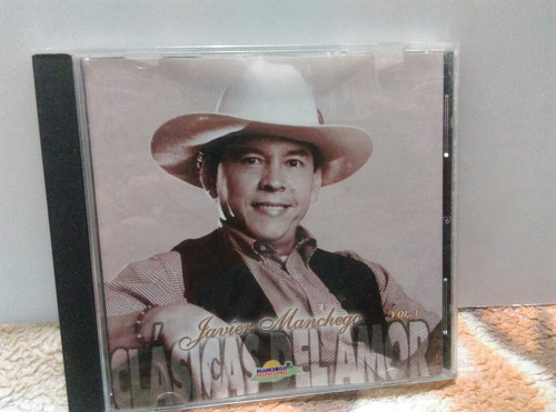 Cd Javier Manchego-clasicas Del Amor Vol 1.   Ljp