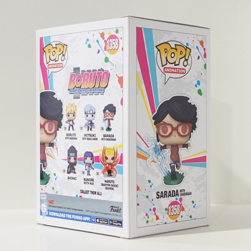 Funko Pop! Boruto - Sarada With Sharingan 1358 Glows (Usado)