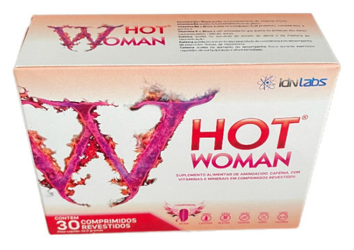 Suplemento Em Comprimidos Hot Woman Em Caixa Sem Sabor