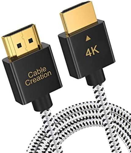 3,3 Pies De Cable Hdmi 2.0 Delgado De Alta Velocidad, Apto P