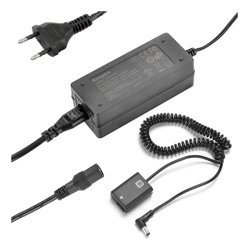 Adaptador Bateria Fonte Compativel Sony Zv-e10 Ou Zv-e10m2