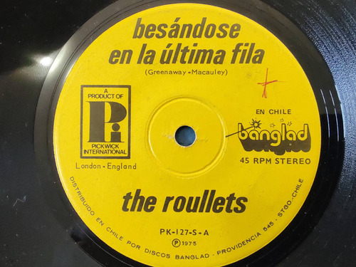 Vinilo  Single The Roullets - Triste Y Dulce Soñador( A1