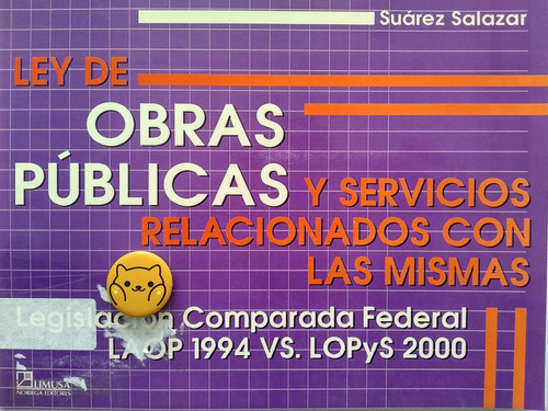 Libro Ley  Obras Públicas Y Serv Relacionados Salazar 98f6