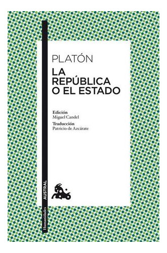 Libro La República O El Estado Original