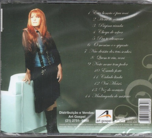 Cd Shirley Carvalhaes - Página Virada - Playback