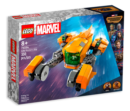 Lego Marvel Nave De Baby Rocket