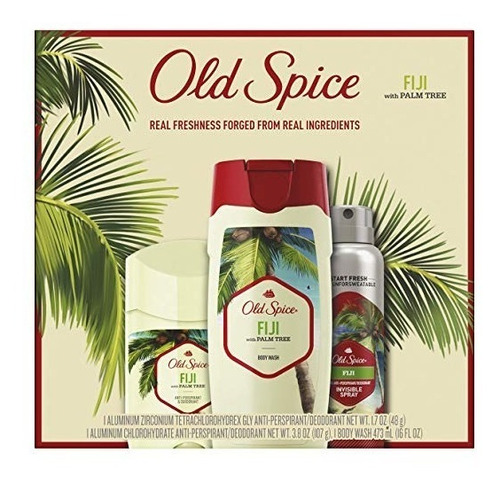 Old Spice Paquete De Regalo Para Los Hombres, Fiji Con La Pa