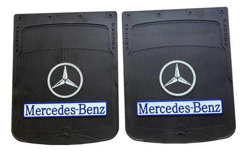 Loderas Mercedes Benz Negras (par)