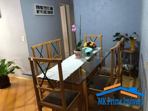 Imagem 4 de 15 de Apartamento De 62m², 3 Dormitórios, 1 Banheiro E 1 Vaga De Garagem. - 1812