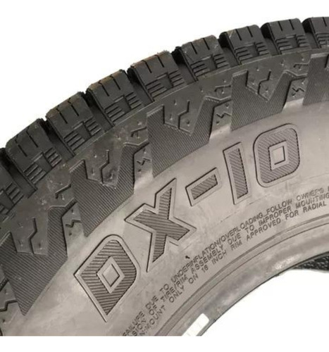 Kit 2 Pneu 275/70r18 125/122s Delinte Dx-10 A/t Bandit 10pr
