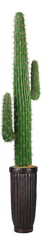 Planta De   Mexicano Artificial Verde Esmeralda Con Mac...