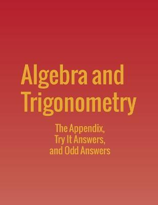 Libro Algebra And Trigonometry : The Appendix, Try It Ans...