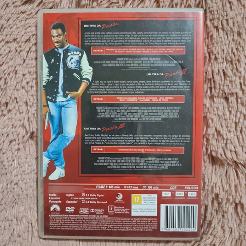 Dvd Um Tira Da Pesada 1 2 3 Trilogia