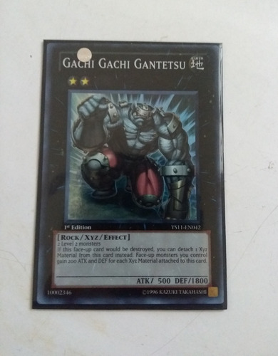 Yu-gi-oh! Gachi Gachi Gantetsu Super 1st Edition Ys11-en042