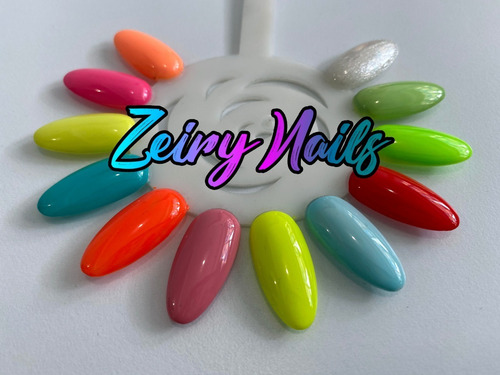Imagen 3 de 3 de Gel Miss Cherry Gama X Semipermanente 12 Colores 10ml