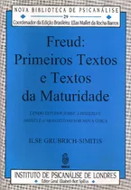 Comprar Freud: Primeiros Textos e Textos da Maturidade - Vol.29 - Co, de Elias Mallet da Rocha. Editorial IMAGO - TOPICO, tapa mole en português