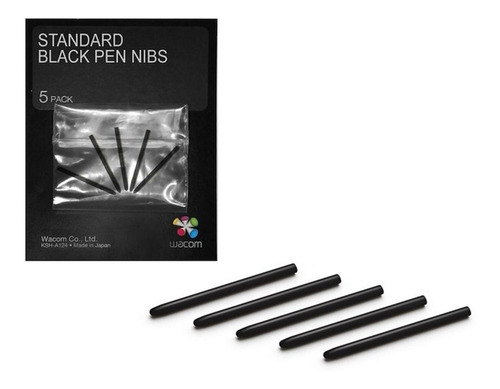 Imagen 2 de 6 de Puntas Repuesto Wacom Ack20001 Standard X5 Intuos Cintiq
