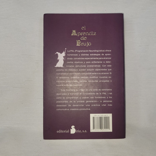 El Aprendiz De Brujo Alexa Mohl Prog Neurolinguistica Sirio (Usado)