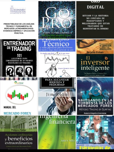 Imagen 12 de 12 de Piense Y Hagase Rico +130 Libros Sobre Trading E Inversion