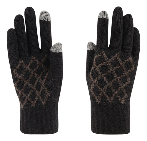 Guantes Cálidos De Invierno Para Hombre, Con Pantalla Táctil