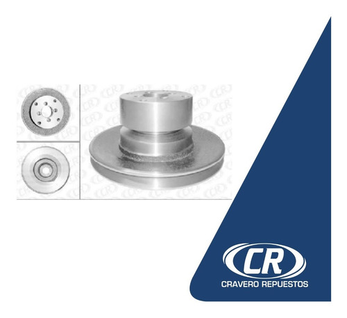 Polea Bomba De Agua Renault 12 Gtl Con A/a Motor 1.4/1.6