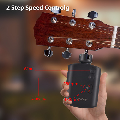 . Enrolladora De Cuerdas For Guitarra Vertechk Automatic