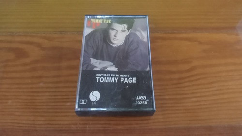 Tommy Page  Pinturas En Mi Mente  Cassette Nuevo 
