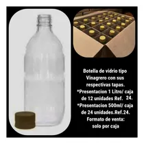 Comprar Botella Vidrio Vinagre,aceites,aderezos 500ml\u002F1000ml C\u002Ftapas
