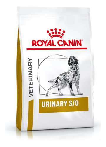 Alimento Royal Canin Veterinary Diet Canine Urinary S/O para perro adulto de raza  mediana y grande sabor mix en bolsa de 3kg