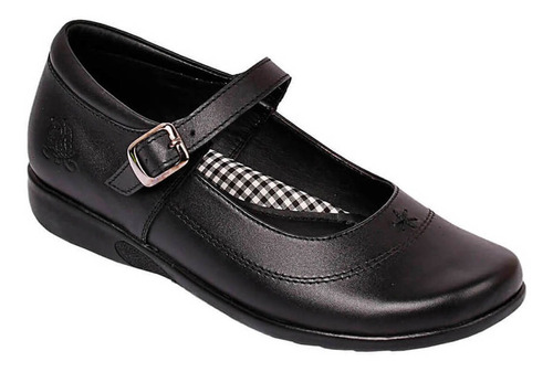 Zapatos Hebilla Almendras Alm-1172 Negro