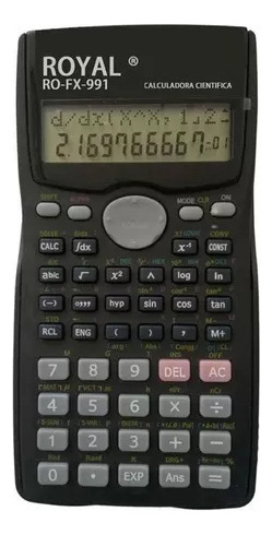 Calculadora científica Royal Calculadora cientifica RO-FX-991 RO-FX-991 cor preto
