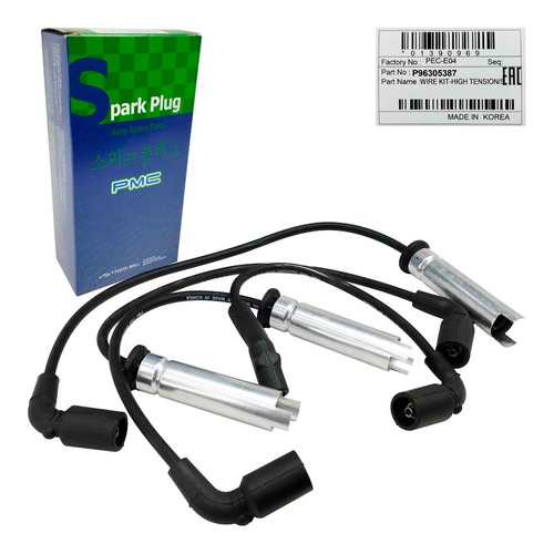 Imagen 2 de 5 de Cables Bujias Palio Siena Idea 1.8 Lanos Nubira 1.5 Original