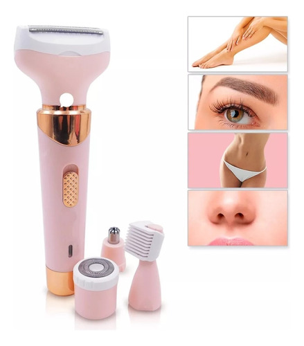 Maquina Depiladora Recargable 4 En 1 Cejas,facial,corporal ¡