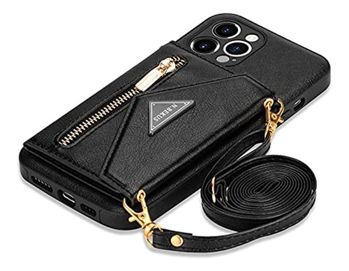 Szhaiyu Wallet Crossbody Para iPhone 12 Pro Max Phone       