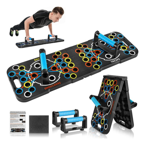 Tabla De Flexiones Plegable Hurricanemanspt 56 En 1 Fitness