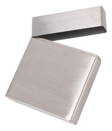 Funda De Acero Inoxidable Con Capacidad Para 20 Cigarrillos