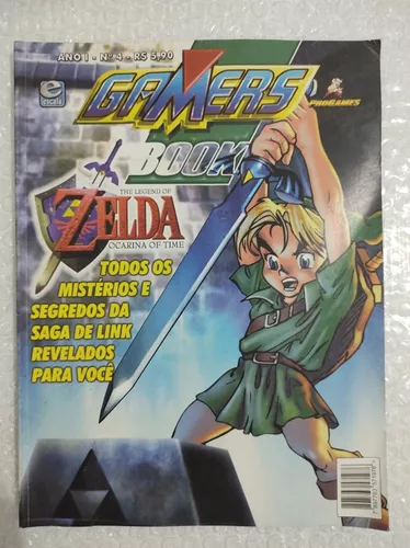 Gamers Ano V Nº 36 - Capa Zelda Ocarina of Time (Revista) - Casa do  Colecionador