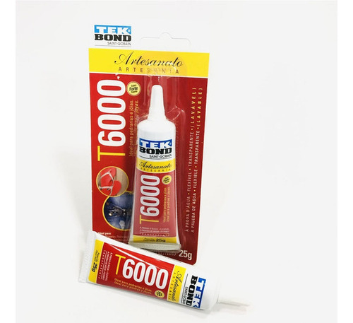 E6000 Super Cola E-6000 25ml Artesanato Chupetas Chinelos