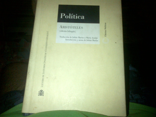 Aristoteles. Politica. Bilingue. Griego. Espanol