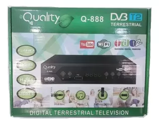 Decodificador Tdt Receptor Tv Digital Dvb Hdmi Antena