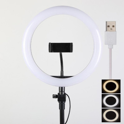 Ring Light Iluminador 14 Polegada 30cm Com Tripe 2m
