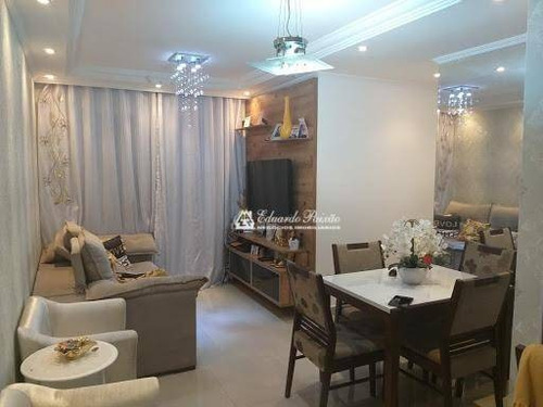 Imagem 1 de 30 de Apartamento Com 3 Dormitórios À Venda, 54 M² Por R$ 310.000,00 - Ponte Grande - Guarulhos/sp - Ap0141