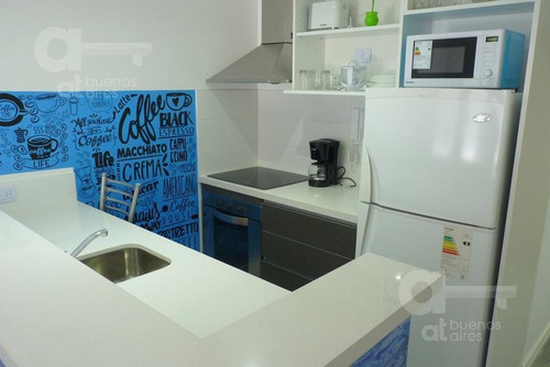 San Telmo. Moderno Studio Con Balcón Y Amenities. Alquiler Temporario Sin Garantías.